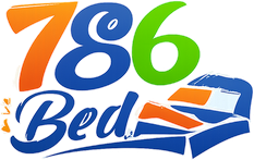 786 bed বাংলাদেশের গেমিং লোগো